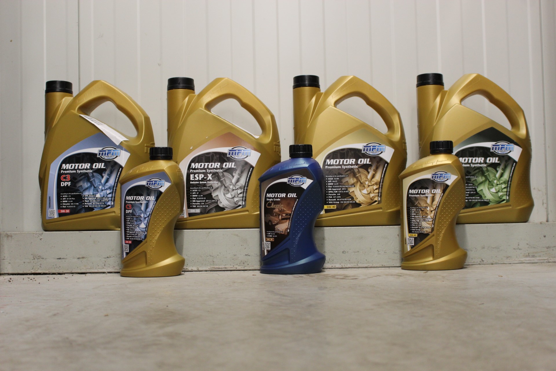 Honda MPM oil - sortment